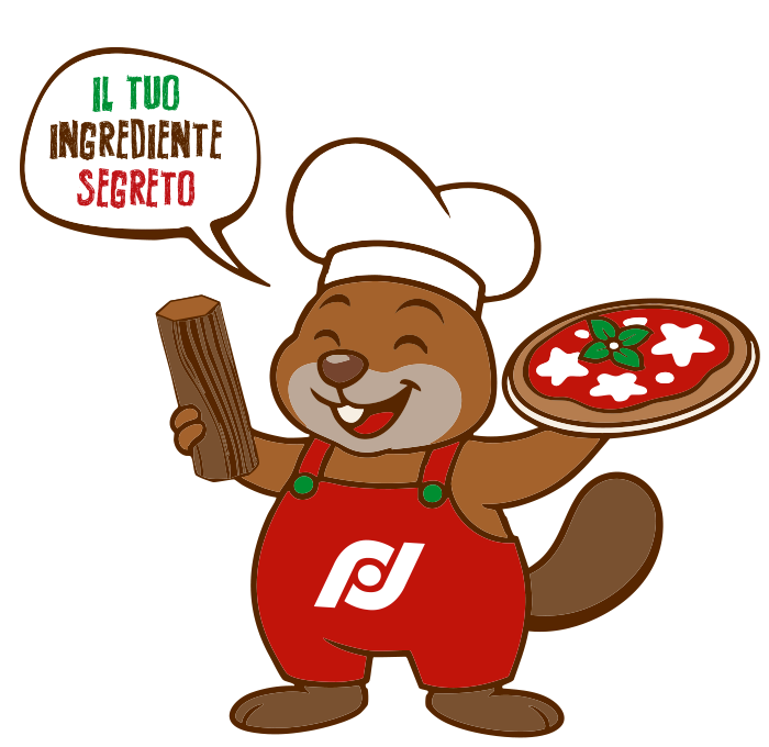 Woody Briketts Pizza Logo